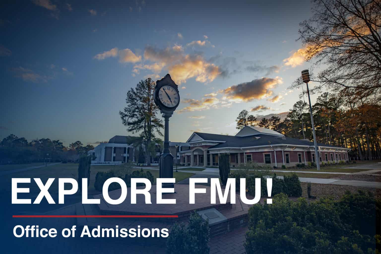Admissions Francis Marion University
