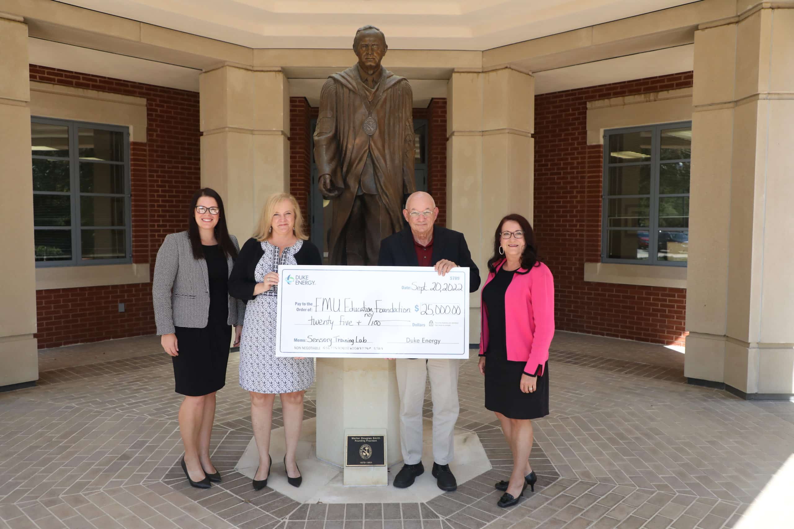 Duke Energy donates $25,000 to FMU sensory education lab