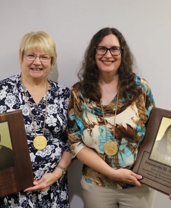 Hopla and Myers named FMU Trustees’ Research Scholars