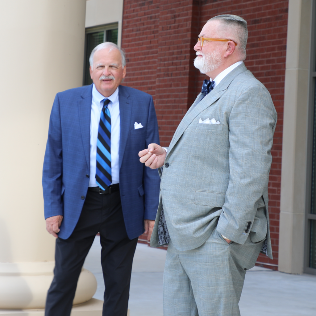 Alums Randy Dozier (’77) and Robert E. Lee (’87)  made their mark on the university and the world.