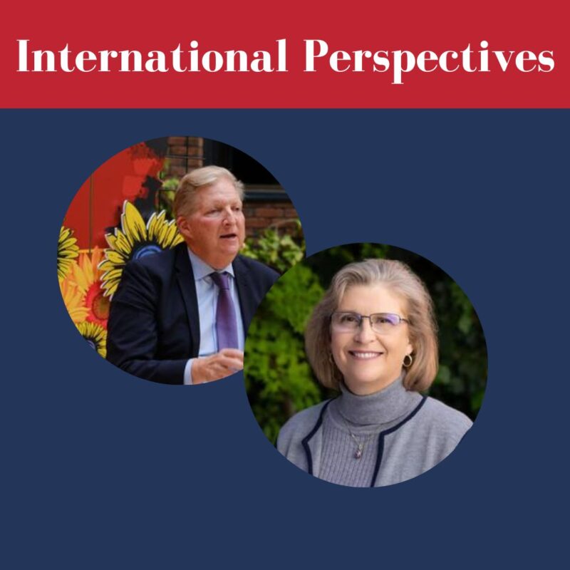 International Perspectives Welcomes David Merkel and Claire Sechler Merkel