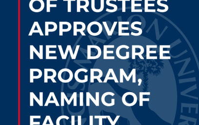 FMU Board of Trustees approves new degree program, naming of facility